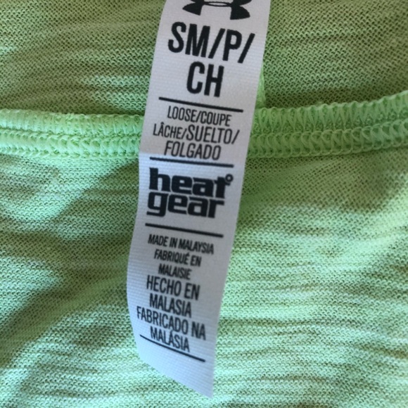 👟 UA Team Stadium S/S T-Shirt, Highlighter, S - Picture 3 of 5